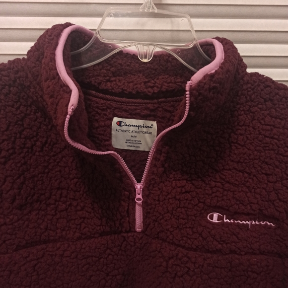 Champion crop ¼ zip up pullover sweatshirt - Picture 7 of 13